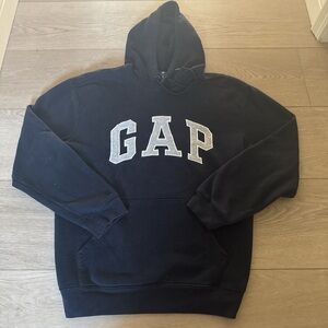 GAP Men's Navy Hoodie Sweater